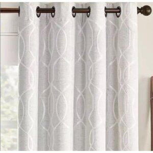 Eclispe Absolute Zero Fleece Lined Ambiance Lattice One Grommet Panel Light Gray